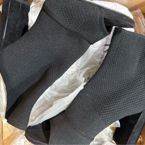 Black Ankle Booties Size 8